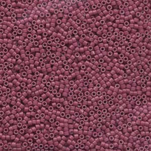 11/0 – Miyuki Delica - 5g Bag – Dyed Opaque Wine – DB1376