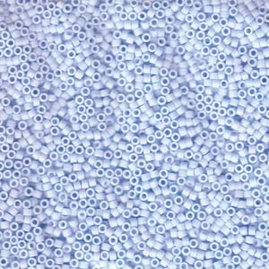 11/0 – Miyuki Delica - 5g Bag – Matte Opaque Light Sky Blue – DB1517