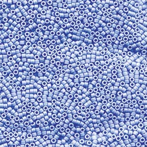 11/0 – Miyuki Delica - 5g Bag – Matte Opaque Agate Blue – DB1596