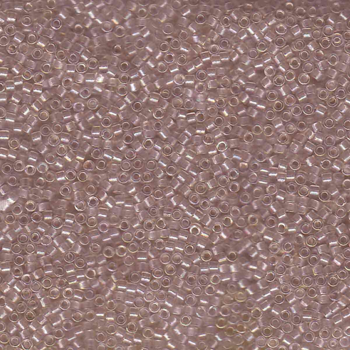 11/0 – Miyuki Delica - 5g Bag - Pearl Lined Transparent Light Pink AB – DB1674