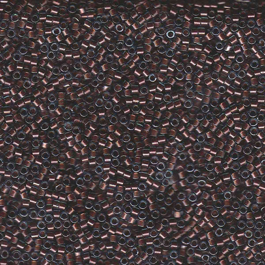 11/0 – Miyuki Delica - 5g Bag - Copper Pearl Lined Aqua – DB1706