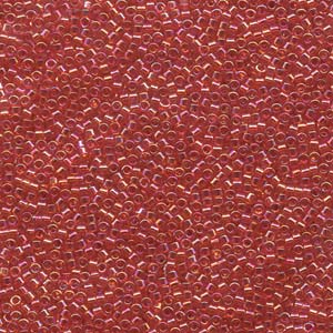 11/0 – Miyuki Delica - 5g Bag – Transparent Light Siam AB – DB172