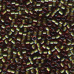 11/0 – Miyuki Delica - 5g – Sparkle Mint Lined Topaz AB – DB1739