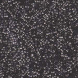 11/0 – Miyuki Delica - 5g Bag – Dyed Rustic Grey Silk Satin – DB1818