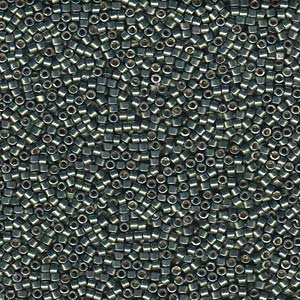 11/0 – Miyuki Delica - 5g Bag – Duracoat Galvanised Sea Green – DB1845