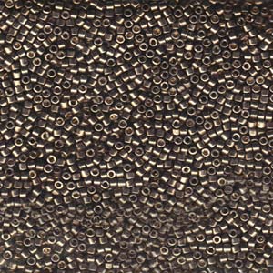 11/0 – Miyuki Delica - 5g Bag – Duracoat Galvanised Pewter – DB1852