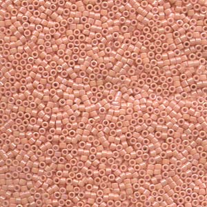 10/0 – Miyuki Delica - 5g Bag – Opaque Peach Luster – DBM0207