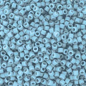 11/0 – Miyuki Delica Duracoat - 5g Bag – Opaque Moody Blue – DB2129