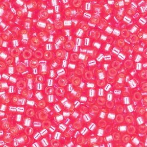 11/0 – Miyuki Delica - 5g Bag – Duracoat Silver Lined Hibiscus – DB2154