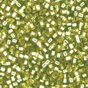 11/0 – Miyuki Delica - 5g Bag – Duracoat Silver Lined Willow – DB2163