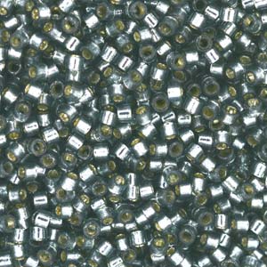11/0 – Miyuki Delica - 5g Bag – Duracoat Silver Lined Lt Blue Steel – DB2166