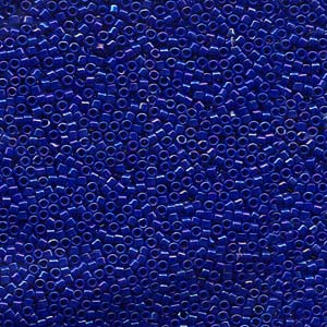 11/0 – Miyuki Delica – 5g Bag - Opaque Royal Blue Luster – DB216