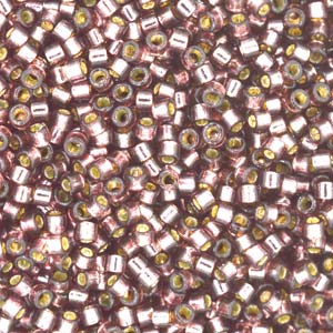 11/0 – Miyuki Delica - 5g Bag – Duracoat Silver Lined S/F Raisin – DB2170