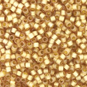 11/0 – Miyuki Delica - 5g Bag – Silver Lined Duracoat Semi Matte Mica – DB2177