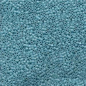10/0 - Miyuki Delica - 5g Bag - Opaque Light Aqua Luster - DBM0217