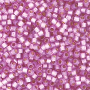 11/0 – Miyuki Delica - 5g Bag – Silver Lined Duracoat Semi Matte Orchid – DB2180