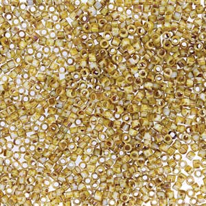 11/0 – Miyuki Delica - 5g Bag  – Picasso Canary Yellow Matte – DB2262