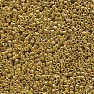 11/0 – Miyuki Delica - 5g Bag – Glazed Opaque Pistachio – DB2272
