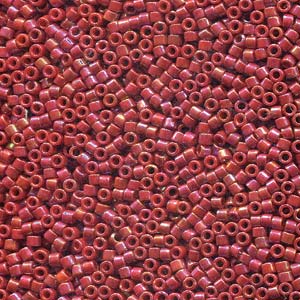 11/0 – Miyuki Delica - 5g - Glazed Opaque Dark Red – DB2275