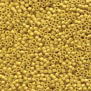 11/0 – Miyuki Delica - 5g Bag – Glazed Opaque Glaze Cream – DB2284