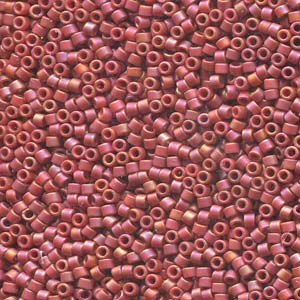 11/0 – Miyuki Delica - 5g Bag – Glazed Opaque Glaze Rainbow Cardinal – DB2306