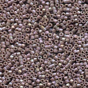 11/0 – Miyuki Delica - 5g Bag – Frost Opaque Glazed Rainbow Amethyst – DB2321