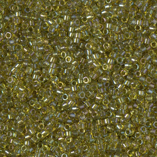 11/0 – Miyuki Delica - 5g Bag - Fancy Lined Olive – DB2377