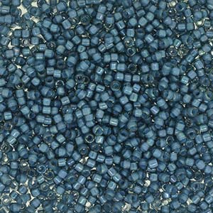 11/0 – Miyuki Delica - 5g Bag - Fancy Lined Teal Dk Blue – DB2384