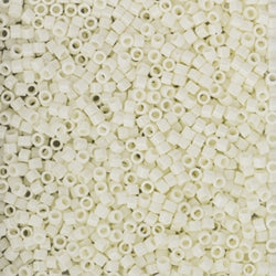 11/0 – Miyuki Delica  – 5g Bag - Opaque Light Buttercream – DB2401