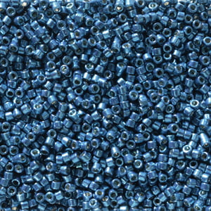 11/0 – Miyuki Delica - 5g Bag – Duracoat Galvanised Aqua Blue – DB2516