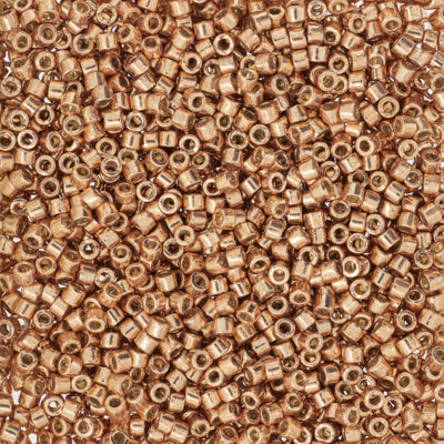 11/0 – Miyuki Delica  – 5g Bag - Duracoat Galvanized Rose Gold – DB2518