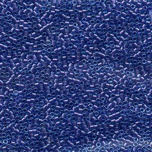 11/0 – Miyuki Delica - 5g – Lined Aqua Amethyst – DB284