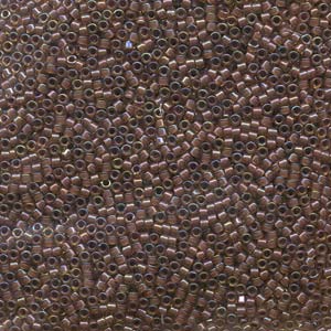 11/0 – Miyuki Delica - 5g Bag – Lined Amber Taupe AB – DB287