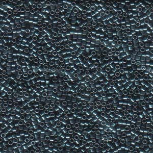 11/0 – Miyuki Delica - 5g Bag – Galvanized Dark Steel Blue – DB451