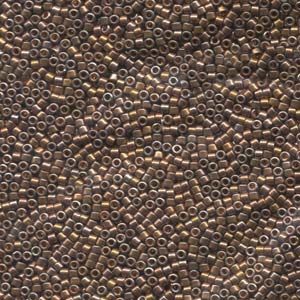 11/0 – Miyuki Delica - 5g Bag – 24k Red Gold Iris – DB506