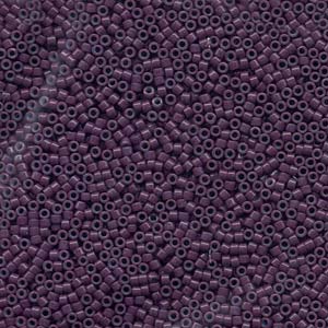 11/0 – Miyuki Delica - 5g Bag – Dyed Dark Mauve – DB662