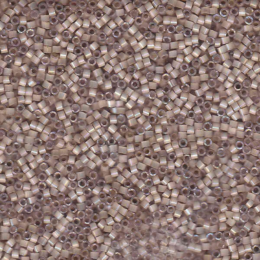 11/0 – Miyuki Delica - 5g Bag - Dyed Smoky Quartz Silk Satin – DB680