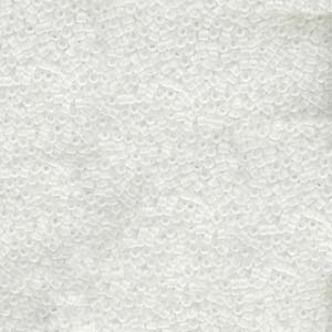 11/0 – Miyuki Delica - 5g Bag  – Matte Transparent Crystal – DB741