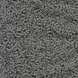 11/0 – Miyuki Delica - 5g Bag – Matte Opaque Grey – DB761