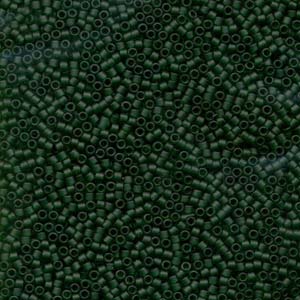 11/0 – Miyuki Delica – Matte Transparent Forest Green – DB767