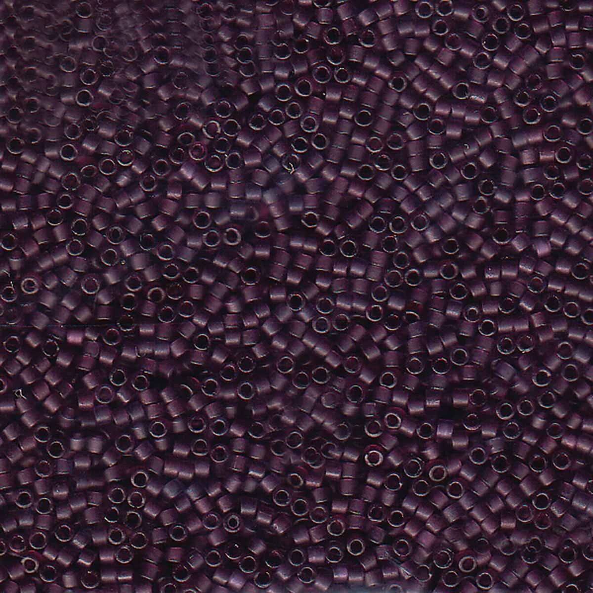 11/0 – Miyuki Delica - 5g Bag - Dyed Matte Transparent Amethyst – DB782