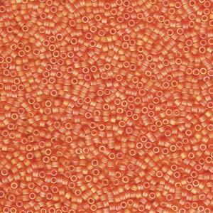 11/0 – Miyuki Delica - 5g Bag - Matte Orange AB – DB855