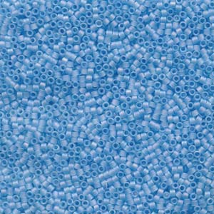 11/0 – Miyuki Delica - 5g Bag – Matte Sky Blue AB – DB861