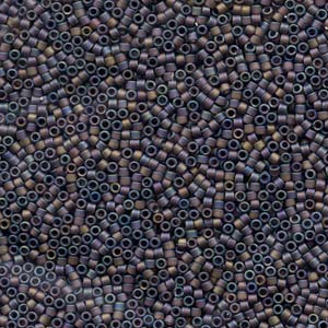 11/0 – Miyuki Delica - 5g Bag – Matte Brown AB – DB865