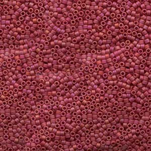 11/0 – Miyuki Delica - 5g Bag – Matte Maroon AB – DB874