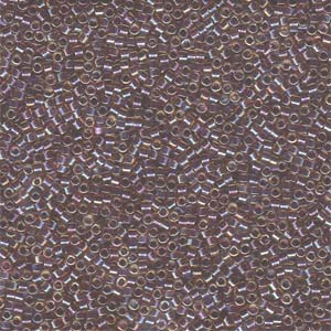 11/0 – Miyuki Delica - 5g Bag – Berry Lined Light Topaz AB – DB91