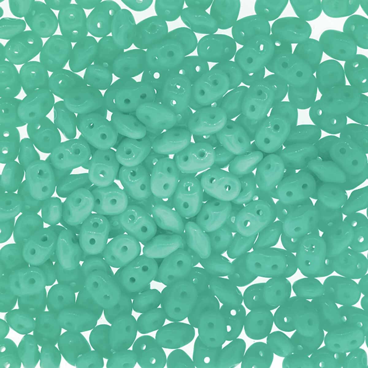 MiniDuo 2x4mm – 5g – Turquoise Green - 63130