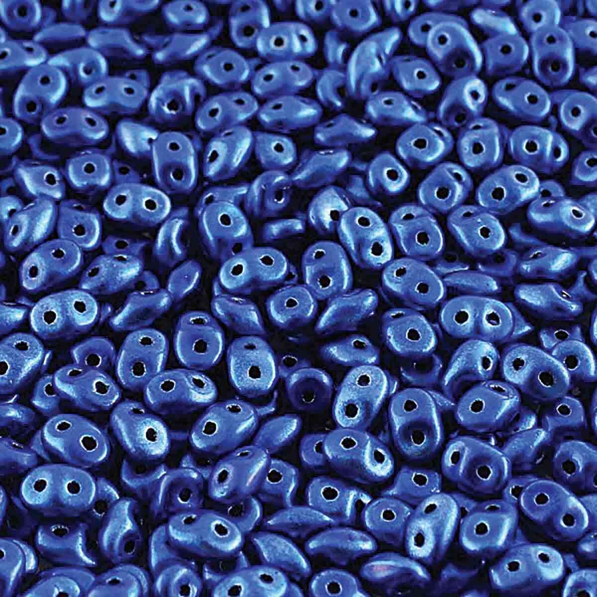 SuperDuo 2.5x5mm - 25g Bag – Metalust Crown Blue