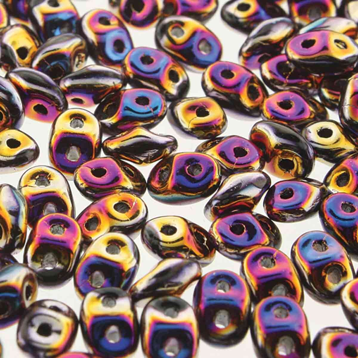 SuperDuo 2.5x5mm 25g Bag – Jet Full Sliperit