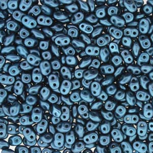 SuperDuo 2.5x5mm - 25g Bag – Pastel Petrol